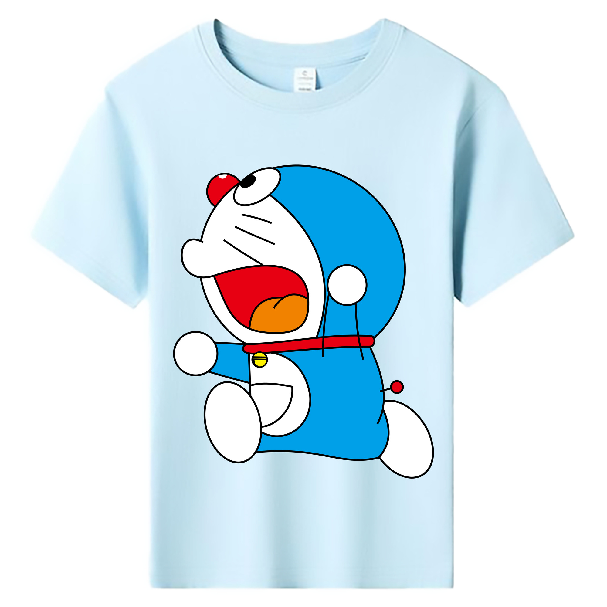（画像用） ドラえもん Doraemon 綿100％キッズTシャツ（フロントプリント）